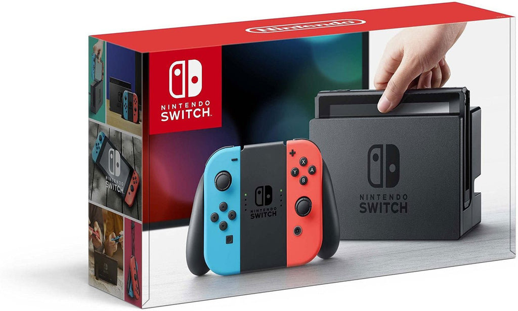 Nintendo Switch Neon Blue and Red