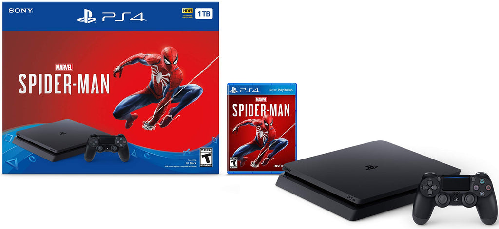 PlayStation 4 Slim 1TB Console Marvel's Spider-Man Bundle